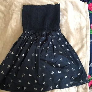 Navy blue dress